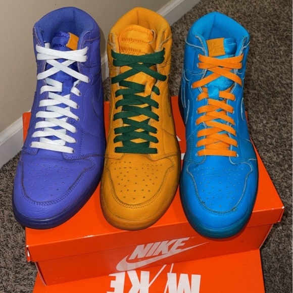 Air Jordan 1 High Gatorade (3 Pack) Size 11 - Picture 2 of 4